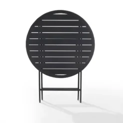 Kaplan Outdoor Steel Round Bistro Table Bronze - Crosley -Crosley Sales Store GUEST 0a588ccf 70c7 404a bc8d 39a2f0f14add