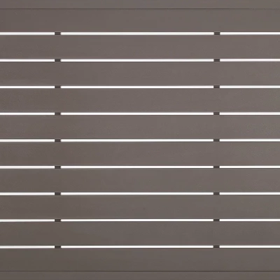 Cali Bay Outdoor Metal Side Table - Light Brown - Crosley 3 Cali Bay Outdoor Metal Side Table - Light Brown - Crosley - Image 3