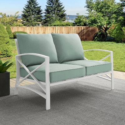 Crosley Kaplan Outdoor Patio Loveseat 6 Crosley Kaplan Outdoor Patio Loveseat - Image 6