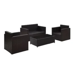 Palm Harbor 4pc All-Weather Wicker Patio Seating Set - Sand - Crosley 11 Palm Harbor 4pc All-Weather Wicker Patio Seating Set - Sand - Crosley -Crosley Sales Store GUEST 18fd3fcb 3c9a 4631 b933 87f2a713af22