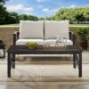 Kaplan Outdoor Coffee Table - Bronze - Crosley