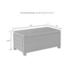 Bradenton 4pc Outdoor Wicker Conversation Set - Crosley -Crosley Sales Store GUEST 1d9fb72c e07c 43f8 8e03 fff282903fb2