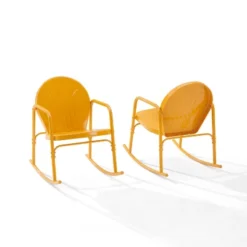 Griffith 2pc Outdoor Metal Rocking Chair Set - Crosley 23 Griffith 2pc Outdoor Metal Rocking Chair Set - Crosley -Crosley Sales Store GUEST 1db820c1 8192 408b b973 120d5afe3548