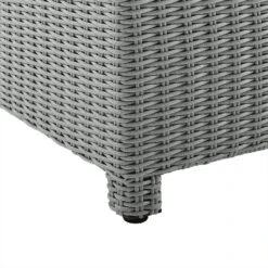 Bradenton 5pc Outdoor Wicker Seating Set With Side Table, 2 Arm Chairs And 2 Ottomans - Gray/Gray - Crosley -Crosley Sales Store GUEST 22f4dae0 68c4 4ae1 9707 252cddb473de 19