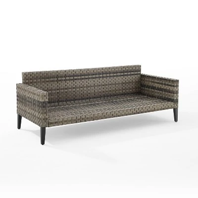 Prescott Outdoor Wicker Sofa - Crosley 7 Prescott Outdoor Wicker Sofa - Crosley - Image 7