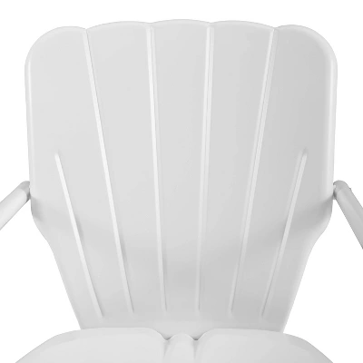 Ridgeland 2pk Outdoor Chairs - White - Crosley 10 Ridgeland 2pk Outdoor Chairs - White - Crosley - Image 10