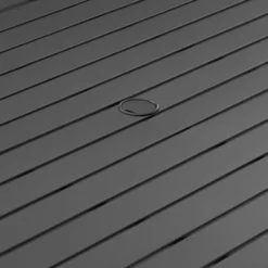 Fenton 7pc Outdoor Wicker/Metal Dining Set - Gray/Matte Black - Crosley -Crosley Sales Store GUEST 323c7f01 1daa 42af 87a6 7f69c7f9a796 1