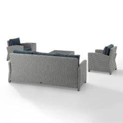 Bradenton 5pc Outdoor Wicker Sofa Set - Crosley -Crosley Sales Store GUEST 3891d442 8a39 4ac9 9c46 40a1ee7d804d