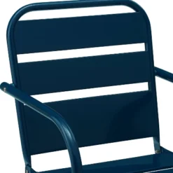 Brighton 2pc Metal Chair Set - Navy - Crosley -Crosley Sales Store GUEST 3c0dae61 7260 4921 8a16 164545c71bb3