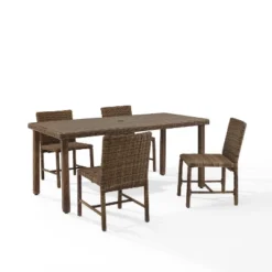 5pc Bradenton Outdoor Steel Dining Set - Crosley -Crosley Sales Store GUEST 44a169ed d595 49d5 bb66 eda2653f6d7e
