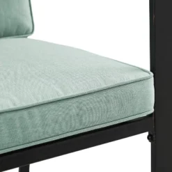 5pc Kaplan Outdoor Steel Round Dining Set Mist/Bronze - Crosley -Crosley Sales Store GUEST 45e0c1b0 a459 458c a1cf 6215782cd792 2