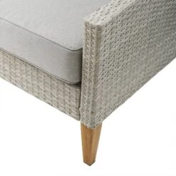 Capella Outdoor Wicker 3 Pc Sofa And Two Chair Set - Gray/Acorn - Crosley 19 Capella Outdoor Wicker 3 Pc Sofa And Two Chair Set - Gray/Acorn - Crosley -Crosley Sales Store GUEST 496d9db3 c562 498d 8986 4c9dc827d738 6