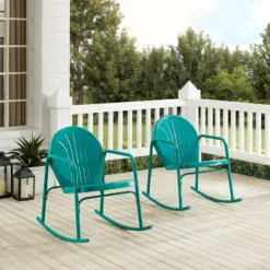 Griffith Set Of 2 Metal Rocking Chairs - Crosley 18 Griffith Set Of 2 Metal Rocking Chairs - Crosley -Crosley Sales Store GUEST 4d8ec5fb 999e 43ca bacb 938747ed62e7