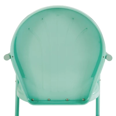 Griffith Metal Chair Aqua - Crosley 14 Griffith Metal Chair Aqua - Crosley - Image 14