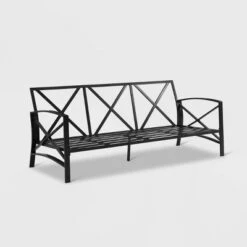Kaplan Outdoor Metal Sofa Oil Rubbed Bronze With Cushions - Crosley 16 Kaplan Outdoor Metal Sofa Oil Rubbed Bronze With Cushions - Crosley -Crosley Sales Store GUEST 597174ec 832f 4ab0 82d9 0389c61cdb5f