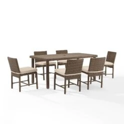 7pc Bradenton Outdoor Steel Dining Set - Crosley -Crosley Sales Store GUEST 5c9f0054 82e5 41fe ae56 559a1c3bddaf