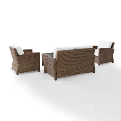 Bradenton 4pc Outdoor Wicker Conversation Set - Crosley -Crosley Sales Store GUEST 5d25bcd5 ec09 4a23 9001 69a08c5bf006