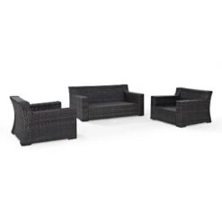 Beaufort 3pc Outdoor Wicker Seating Set With Loveseat & 2 Arm Chairs - Mist - Crosley 12 Beaufort 3pc Outdoor Wicker Seating Set With Loveseat & 2 Arm Chairs - Mist - Crosley -Crosley Sales Store GUEST 5fbb3348 f546 4959 98b6 90bebd744df5