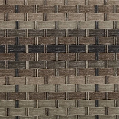 Prescott Outdoor Wicker Arm Chair - Taupe/Brown - Crosley 4 Prescott Outdoor Wicker Arm Chair - Taupe/Brown - Crosley - Image 4