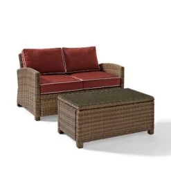 Bradenton Outdoor Wicker Sofa & Coffee Table Set - Crosley 19 Bradenton Outdoor Wicker Sofa & Coffee Table Set - Crosley -Crosley Sales Store GUEST 64b296a0 e363 4add 9a69 a5c710adc4db