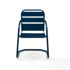 Brighton 2pc Metal Chair Set - Navy - Crosley -Crosley Sales Store GUEST 66334751 1d1c 4433 b55a c7336231bfa1