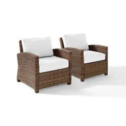 Bradenton 2pc Outdoor Wicker Armchair Set - Crosley -Crosley Sales Store GUEST 69227df5 062b 423c 89b1 ed80262473ff