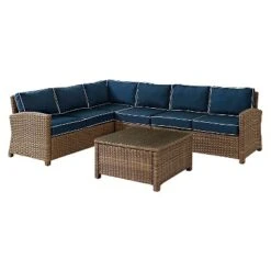 Bradenton 5pc Outdoor Wicker Sectional Set - Crosley 32 Bradenton 5pc Outdoor Wicker Sectional Set - Crosley -Crosley Sales Store GUEST 6ad78f77 027e 45ef 8c7c 1243c939e8d5