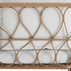 Juniper 4pc Outdoor Wicker Conversation Set - Cream/Natural -Crosley -Crosley Sales Store GUEST 6fb7075d 7e60 4865 a794 3372376b2316 3