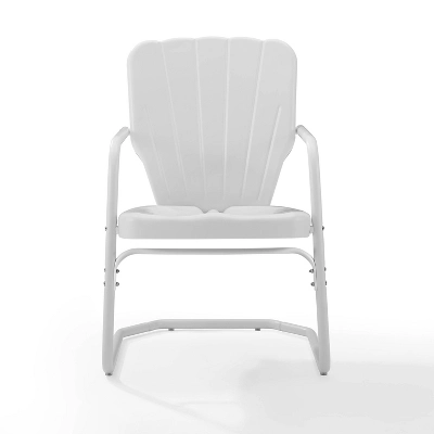 Ridgeland 2pk Outdoor Chairs - White - Crosley 5 Ridgeland 2pk Outdoor Chairs - White - Crosley - Image 5