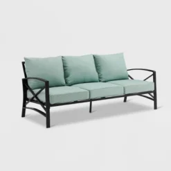 Kaplan Outdoor Metal Sofa Oil Rubbed Bronze With Cushions - Crosley 22 Kaplan Outdoor Metal Sofa Oil Rubbed Bronze With Cushions - Crosley -Crosley Sales Store GUEST 785a3760 94a2 4203 85b6 bc54d4264233