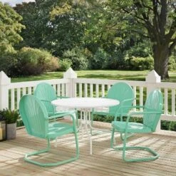 Griffith 5pc Outdoor Dining Set - Crosley -Crosley Sales Store GUEST 7b56f46b 89b7 49f9 a1a0 0e8423385e72