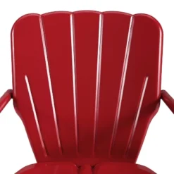 Ridgeland 2pk Outdoor Chairs - Red - Crosley -Crosley Sales Store GUEST 81e3e7b8 434c 4e41 ac65 11a9f4cc8411