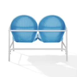 Griffith Outdoor Loveseat - Sky Blue - Crosley -Crosley Sales Store GUEST 876841e5 9157 44cc a89e 4dec136e6cb5
