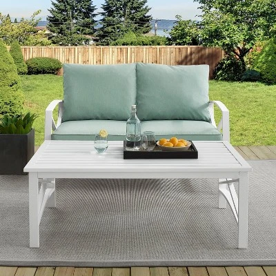 Crosley 2pc Kaplan Outdoor Patio Conversation Set 3 Crosley 2pc Kaplan Outdoor Patio Conversation Set - Image 3
