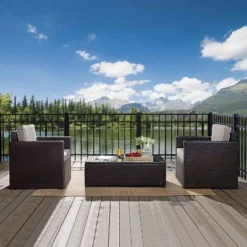 Palm Harbor 3pc All-Weather Wicker Patio Seating Set - Gray Cushions - Crosley 17 Palm Harbor 3pc All-Weather Wicker Patio Seating Set - Gray Cushions - Crosley -Crosley Sales Store GUEST 8cf0ae59 078c 46c7 b017 996b98677cbd