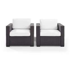 Biscayne 2pk Outdoor Wicker Chairs - White - Crosley 11 Biscayne 2pk Outdoor Wicker Chairs - White - Crosley -Crosley Sales Store GUEST 8f0128ca 558e 449f a43a 8ccbf798db15
