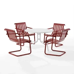 Gracie 5pc Outdoor Metal Dining Set With Table & 4 Armchairs - Crosley 14 Gracie 5pc Outdoor Metal Dining Set With Table & 4 Armchairs - Crosley -Crosley Sales Store GUEST 8f28858c be5f 4e47 89cd 85a7f8e5c63f