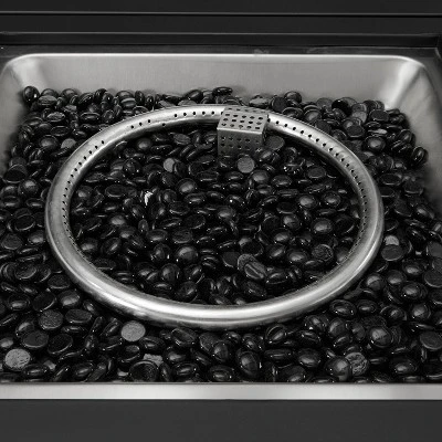 Bradenton 4pc Outdoor Conversation Set With Loveseat, 2 Arm Chairs & Tucson Fire Table - Weathered Brown/White - Crosley 6 Bradenton 4pc Outdoor Conversation Set With Loveseat, 2 Arm Chairs & Tucson Fire Table - Weathered Brown/White - Crosley - Image 6