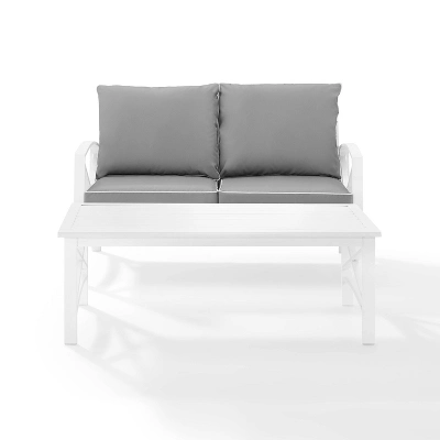 Crosley 2pc Kaplan Outdoor Patio Conversation Set 6 Crosley 2pc Kaplan Outdoor Patio Conversation Set - Image 6