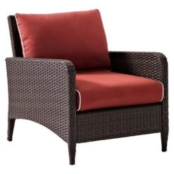 Kiawah Outdoor Wicker Arm Chair - Crosley 21 Kiawah Outdoor Wicker Arm Chair - Crosley -Crosley Sales Store GUEST 97229d45 b389 4ef7 a95e 7817157b31c4
