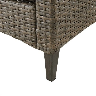 Rockport 2pc Outdoor Wicker Loveseat Seating Set - Crosley 8 Rockport 2pc Outdoor Wicker Loveseat Seating Set - Crosley - Image 8