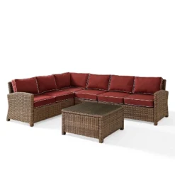 Bradenton 5pc Outdoor Wicker Sectional Set - Crosley 34 Bradenton 5pc Outdoor Wicker Sectional Set - Crosley -Crosley Sales Store GUEST a1bf8dbf 060c 4751 9f9d 73f8978d49ac