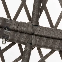 Tess Indoor/Outdoor Wicker Hanging Egg Chair - Gray/Driftwood - Crosley -Crosley Sales Store GUEST a213bb91 9b82 4b8a a4e3 caf85e99723e