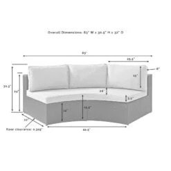 Catalina Wicker Round Sectional Sofa - Gray - Crosley 18 Catalina Wicker Round Sectional Sofa - Gray - Crosley -Crosley Sales Store GUEST a21441f1 f029 4072 8503 38157b56dc14