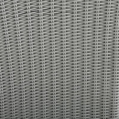 Bradenton 3pc Outdoor Wicker Sofa & 2 Ottoman Set - Gray/Gray - Crosley 5 Bradenton 3pc Outdoor Wicker Sofa & 2 Ottoman Set - Gray/Gray - Crosley - Image 5