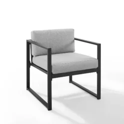 Hamilton Outdoor Metal 4 Piece Conversation Set - Matte Black - Crosley 14 Hamilton Outdoor Metal 4 Piece Conversation Set - Matte Black - Crosley -Crosley Sales Store GUEST b49aeacd 04c1 49b2 a6e7 406088e91dd2