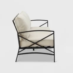 Kaplan Outdoor Metal Sofa Oil Rubbed Bronze With Cushions - Crosley 15 Kaplan Outdoor Metal Sofa Oil Rubbed Bronze With Cushions - Crosley -Crosley Sales Store GUEST b82b31bc 853d 477a 9940 d07783ce74e2