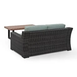 Beaufort 2pc Outdoor Wicker Chat Set - Mist - Crosley -Crosley Sales Store GUEST bbf03b74 8515 4e5d a0f6 f1859c03ba03