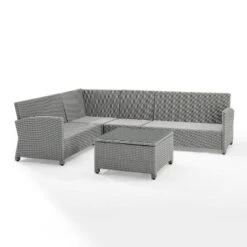 Bradenton 5pc Outdoor Wicker Sectional Set - Crosley 25 Bradenton 5pc Outdoor Wicker Sectional Set - Crosley -Crosley Sales Store GUEST bf4b3f26 cf27 447a 8c8f 44e458025a2e