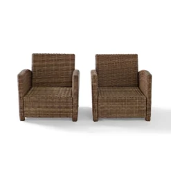 Bradenton 2pc Outdoor Wicker Armchair Set - Crosley -Crosley Sales Store GUEST c755e8d1 6807 4871 92bb 8a8b14c9e3e8